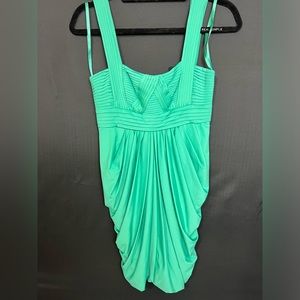 BCBG Max Azria Green mini dress S